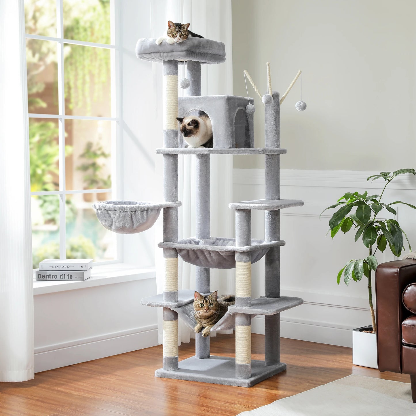 Arbre à Chat Pour Grand Chat Doux