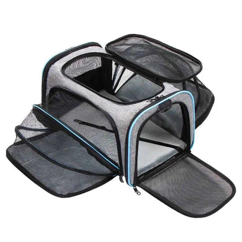 Sac De Transport Pour Chat XXL - Modèle "Camper" - L'Ile Aux Chats