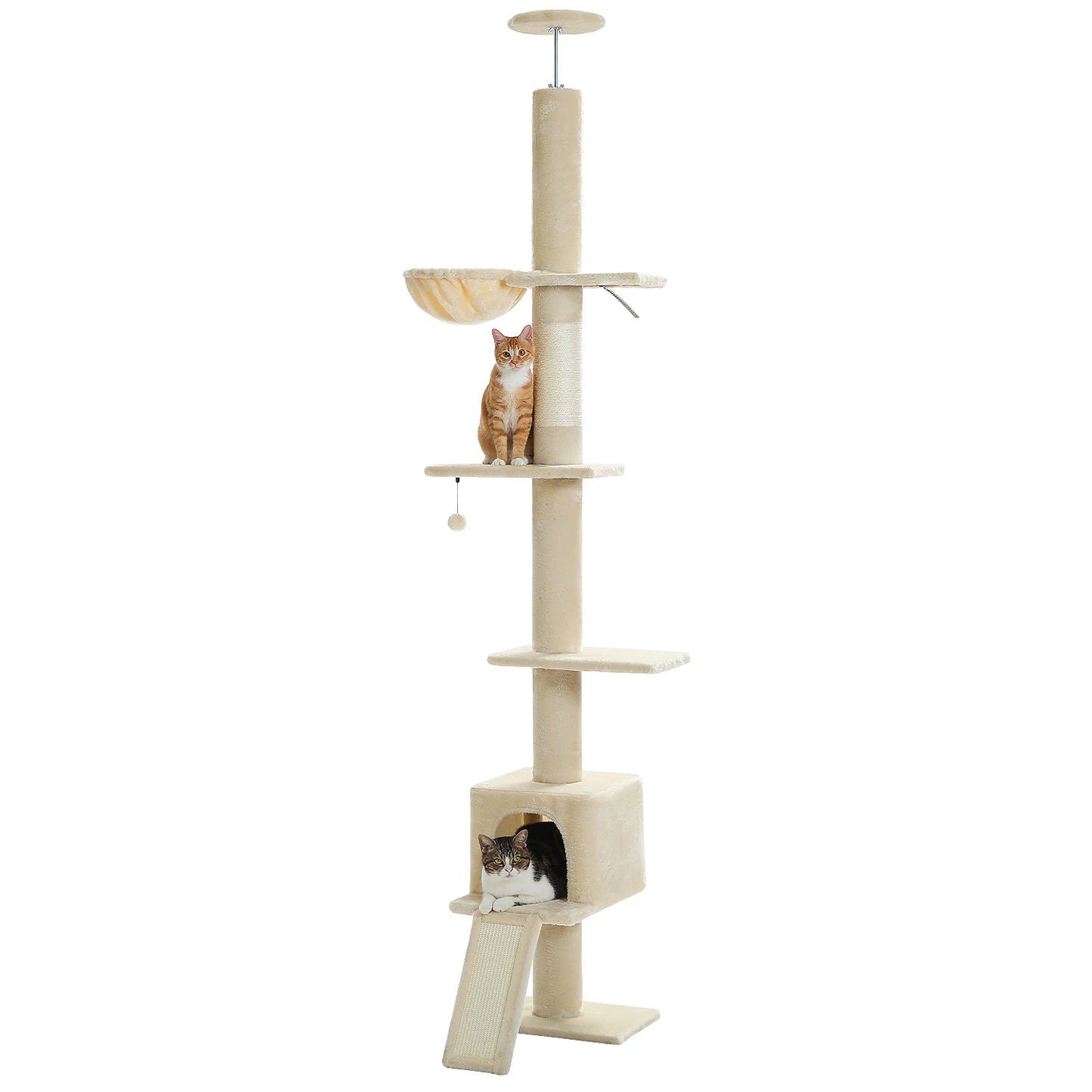 Arbre à Chat Panier - Modèle : "FurTower" - L'Ile Aux Chats