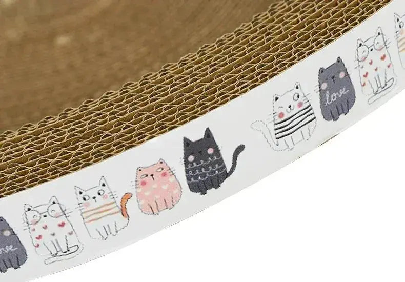 Griffoir Et Panier Pour Chat - Modèle "Pattoune" - L'Ile Aux Chats