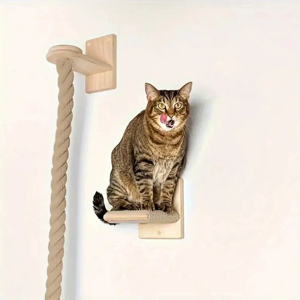 Corde D'escalade Pour Chat - Modèle "Tarzcat" - L'Ile Aux Chats
