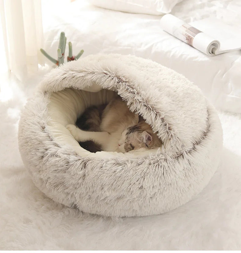 Panier Chaud Pour Chat - Modèle "Hotbed" - L'Ile Aux Chats