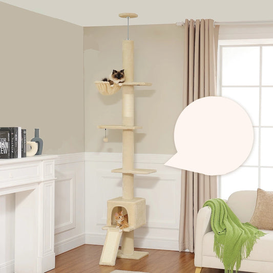 Arbre à Chat Panier - Modèle : "FurTower" - L'Ile Aux Chats