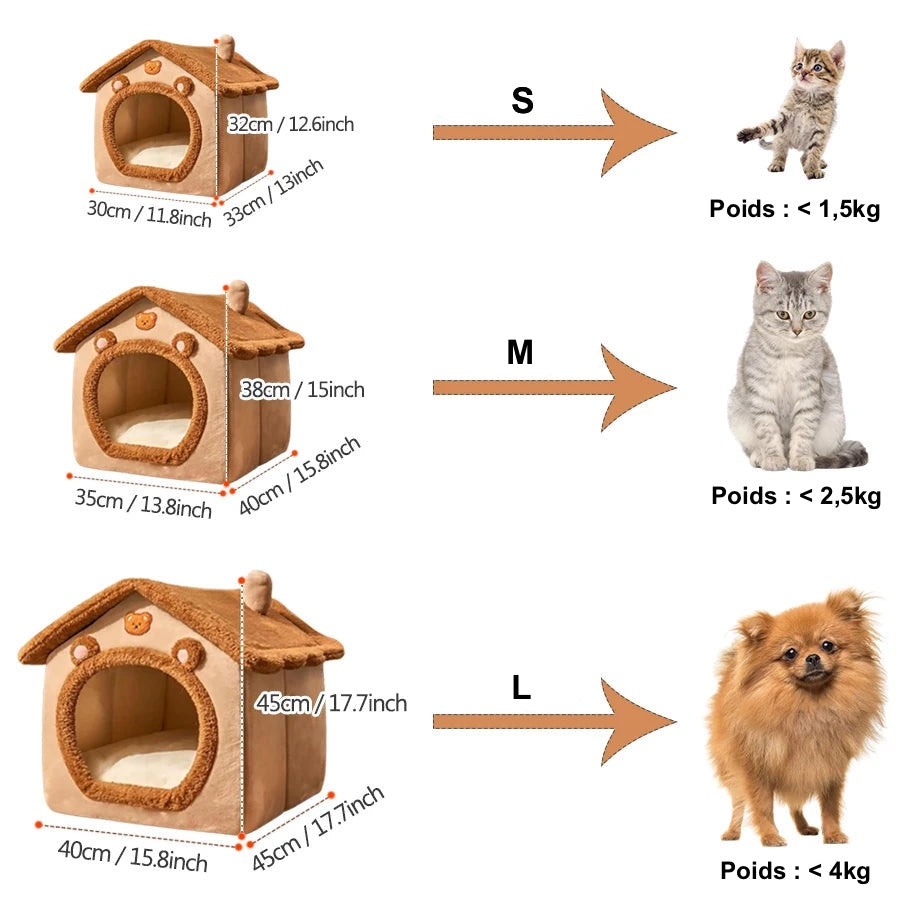 Maison Douce Pour Chat - Modèle "DreamHouse" - L'Ile Aux Chats