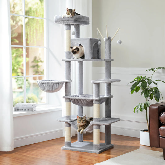 Arbre à Chat Pour Grand Chat Doux