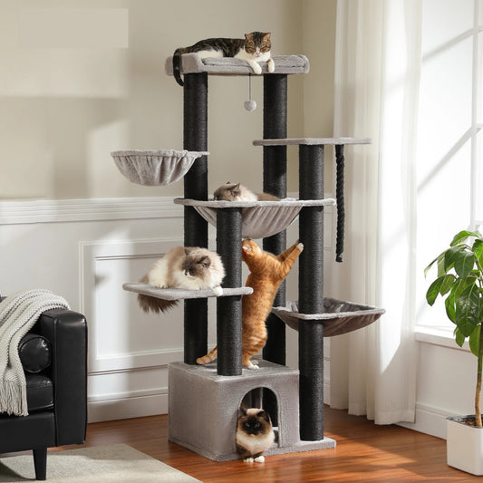 Arbre à Chat XXL avec Hamac pour Grand Chat